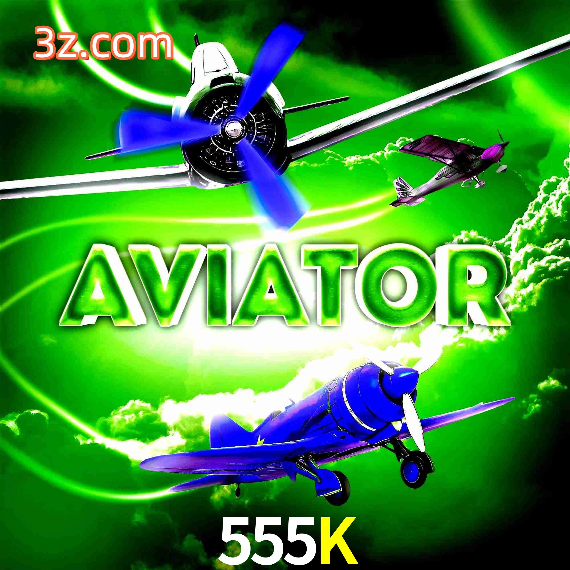 Aviator 555K Tente a Sorte